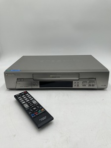 t0493 Panasonic パナソニック NV-HV1 ビデオカセットプレーヤー ビデオデッキ 2000年製 通電OK 現状