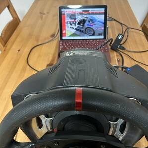 ジャンクThrustmaster スラストマスター T500 RS GT RACING WHEEL ハンコン レーシングホイール アセットコルサにて動作確認済の画像6