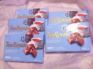 5箱セット ロッテ　ティーロワイヤル LOTTE チョコレート　Tea Royale