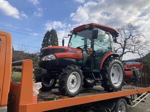  tractor combine land transportation Kubota Iseki Yanmar 