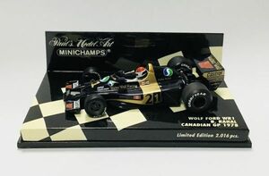 ○ MA106 PMA ミニチャンプス 1/43 WOLF FORD WR1 CANADIAN GP 1978 No.21 ウルフ フォード B.レイホール カナダ GP MINICHAMPS