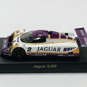 ○ MKA173 サークルKサンクス限定京商 ブリティッシュスポーツカーコレクション JAGUAR XJR9 ブラック#2 1/64 ジャガーの画像1