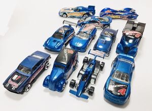 ●MHA161 ホットウィール HotWheels Racing レーシングチーム　11種セット　2002 2004ルース　希少！