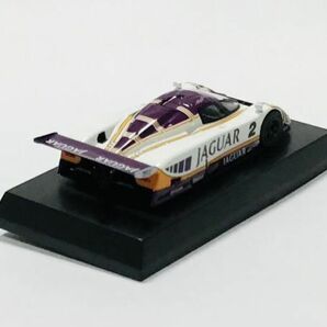 ○ MKA173 サークルKサンクス限定京商 ブリティッシュスポーツカーコレクション JAGUAR XJR9 ブラック#2 1/64 ジャガーの画像3