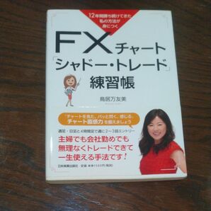FXチャート シヤドートレード練習帳 #鳥居万友美