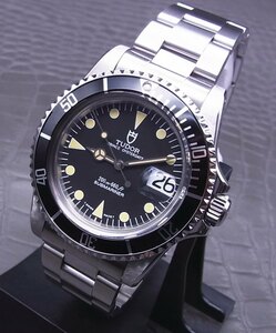 TUDOR ヴィンテージカスタム　Ref.79090 盾サブ OH済 TUDOR専用ブレス/5連ジュビリー付 精度良好！！