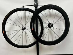 ホイールセット GIANT SLR1 42 65 DISC Hookless Carbon チューブレス フックレス カーボンホイール ディスク 美品