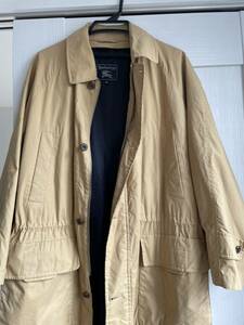 ゆったり大きいサイズ　バーバリー BURBERRY MA 2wayノバチェックコンビ☆オーバー　コート　