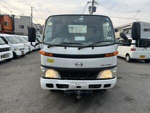 3 тонн three turning dump пробег 84852. Hino Dutro дизель дизель ETC имеется шина 6шт.@ шероховатость гора 