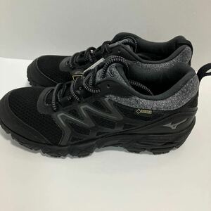 MIZUNO ミズノ B1GA1702 ウェーブガゼル アウトドアウォーキングシューズ ユニセックス メンズ/レディース ブラック 23.0cm