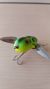 old 　heddon 　crazy　crawler　オールド　 ヘドン　 クレイジークロウラー　吹き目　GRA