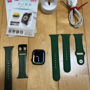3/31まで　美品　Apple Watch Series 7 GPS+セルラー 45mm A2478 MKJR3J/A グリーン