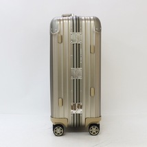 185916★未使用品 正規品★リモワ RIMOWA★トパーズチタニウム Cabin Plus 45L★_画像4