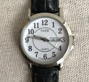 JAXIS　レディース腕時計　NAL46-SW アナログ カレンダー機能つき