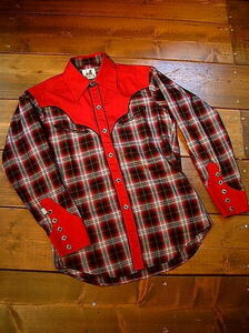 オレゴン・トレイル　オリジナル ウエスタンシャツ Western Shirts　Muddy Gap Made in Japan size M 日本製 　