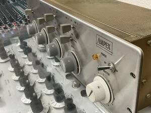 AMPEX、MX10、真空管ミキサー動作良好、中古良品、残留ノイズ無し