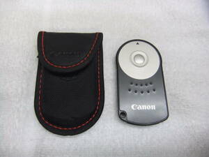 動作確認済 Canon RC-6 純正 リモートコントローラー キャノン ケース付 送料140円