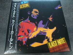 ★ラリー・カールトン LARRY CARLTON/ラスト・ナイトLAST　NITE　美品★