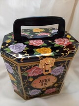 アナスイ★ANNA SUI★コスメボックス★缶ケース★取っ手付き_画像3