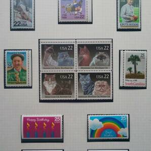 アメリカ切手 未使用1970年代 79種の画像1