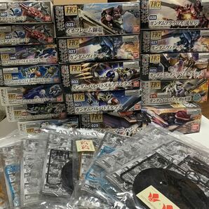 ★鉄血のオルフェンズ MSオプションセット 16個セット ガンダムバルバトスルプスレクス ハシュマル グシオン ヴィダール HG 1/144の画像1