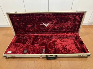 中古・Fender Custom Shop G&G White (Blonde?) Tolex Hardshell Case フェンダーカスタムショップ G&G ハードケース