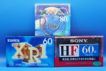 PrimeMedia(プライムメディア) MD 80分 1枚,カセットテープ SONY,KONICA(ソニー,コニカ) ノーマルポジション 60分 2巻 未使用未開封品_画像1