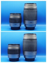 ニコン NIKON オートフォーカスレンズ2本 AF NIKKOR 28-80mm F3.3-5.6G,AF NIKKOR 70-300mm F4-5.6G 動作確認済 前後キャップ,フード付属_画像3