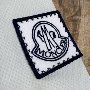 ◆廃盤希少◆ 16SS 美品 MONCLER モンクレールガムブルー トムブラウン シアサッカー地 マウンテンパーカー サイズ2 オフホワイト 参考23万の画像8