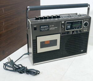 ▲(R603-B115)ジャンク SONY ソニー ラジカセ 昭和レトロ ラジオカセットレコーダー CF-1700