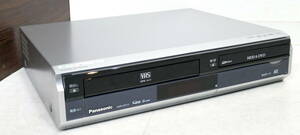 ▲(R603-E122)panasonic パナソニック VHS/DVDレコーダー DMR-XP21V リモコン欠品