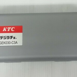 未使用 動作確認済 KTC デジタルラチェット GEK030-C3A デジラチェ 進化型デジタルトルクラチェット 京都機械工具 スパナ DIY用品の画像8