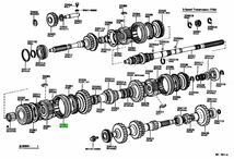 新品 トヨタ純正 AE86 レビン トレノ マニュアル トランス ミッション ハブ スリーブ LEVIN TRUENO T50 5F Transmission Hub Sleeve 1-2_画像2