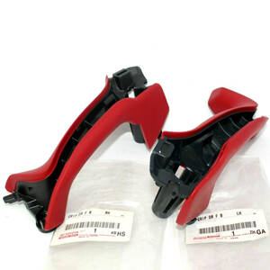 新品 トヨタ純正 86 アシストグリップ レッド 左右 ハチロク BRZ JDM GENUINE Scion FR-S FRS Toyota GT86 INSIDE RED DOOR HANDLES GRIPS