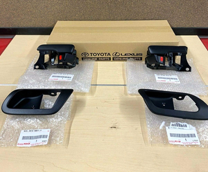 新品未使用 トヨタ純正 80 スープラ フロント ドアハンドル ベゼル セット JDM TOYOTA SUPRA GENUINE FRONT INSIDE DOOR HANDLE BEZEL SET