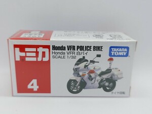 新品未開封 トミカ No.4 ホンダ VFR 白バイ c6330