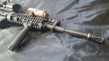 KSC ガスブローバック ガスガン カスタム M4A1 ver.1+ACOGタイプ×4サイト +RMRタイプサイト_画像3