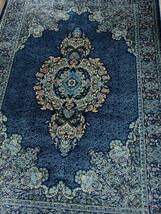 百貨店展示品　シルク100％ 最高峰225万ノット　イラン産　手織り 高級ペルシャ絨毯 101×152cm　#2_画像6