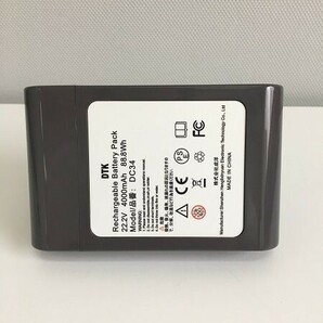 1円スタート 訳有 掃除機交換用バッテリー 3500mAh ダイソン 互換バッテリー DC34 DC35 DC45 DC56 ネジ固定式 typeB グレー A06209の画像2