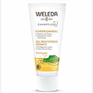 新品・未開封☆WELEDA ヴェレダ☆歯磨き粉　はみがき　子供用　1本☆オーガニック　ヴィーガン　はみがきこ　ハーブ