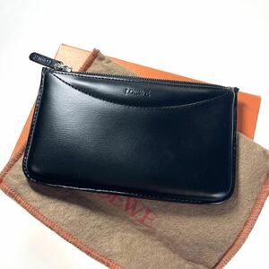 LOEWE 極美品 コインケース 財布　黒 a180