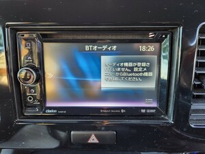 クラリオン NX515 Bluetooth TV USB DVD CD clarion ナビ中古 訳あり品 フルセット スズキカプラー付き 中古 格安スタート 売り切り