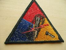 【送料無料】アメリカ陸軍U.S.Army 1st Armored Division第1機甲師団パッチ刺繍ワッペン/patchアーミーARMY米陸軍USA米軍USミリタリー M104_画像7