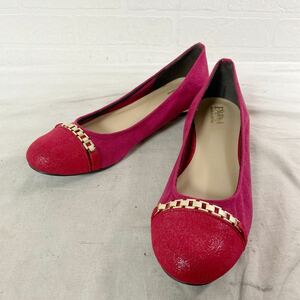 3850* ESPE RANZA Esperanza shoes shoes low heel pumps casual lady's 24 bordeaux made in Japan 