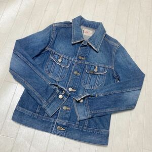 3893* Lee Lee tops outer blouson Denim jacket denim jacket casual jacket lady's M