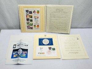 ▽長野オリンピック記念 記念メダルと記念切手カバーのセット 中古▽011079