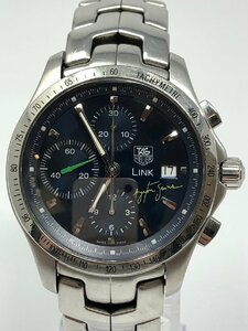 ◆TAG HEUER タグ・ホイヤー リンク セナモデル CJF2113.BA0576 腕時計 要オーバーホール 中古◆11198★