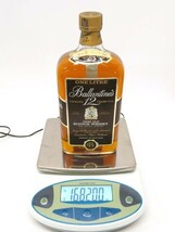 【直接引取不可】hakt1429-8 124 未開栓 Ballantine's バランタイン 12年 VERY OLD スコッチ ウイスキー 1000ml 43% お酒_画像8