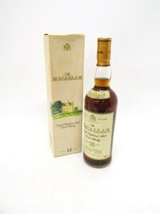 【直接引取不可】hakt1429-8 113 未開栓 MACALLAN マッカラン 12年 ウイスキー シングル ハイランド モルト 750ml 43% お酒 箱付