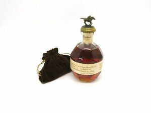 【直接引取不可】hakt1429-8 119 未開栓 Blanton Distilling Company ブラントン バーボン ウイスキー 750ml 46.5% お酒 巾着付き